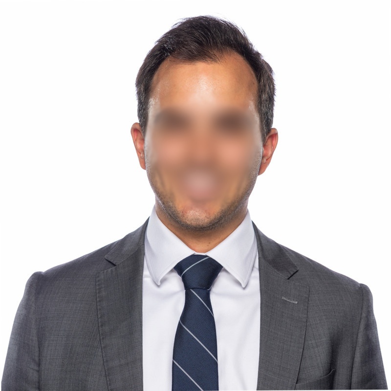 Blurred face