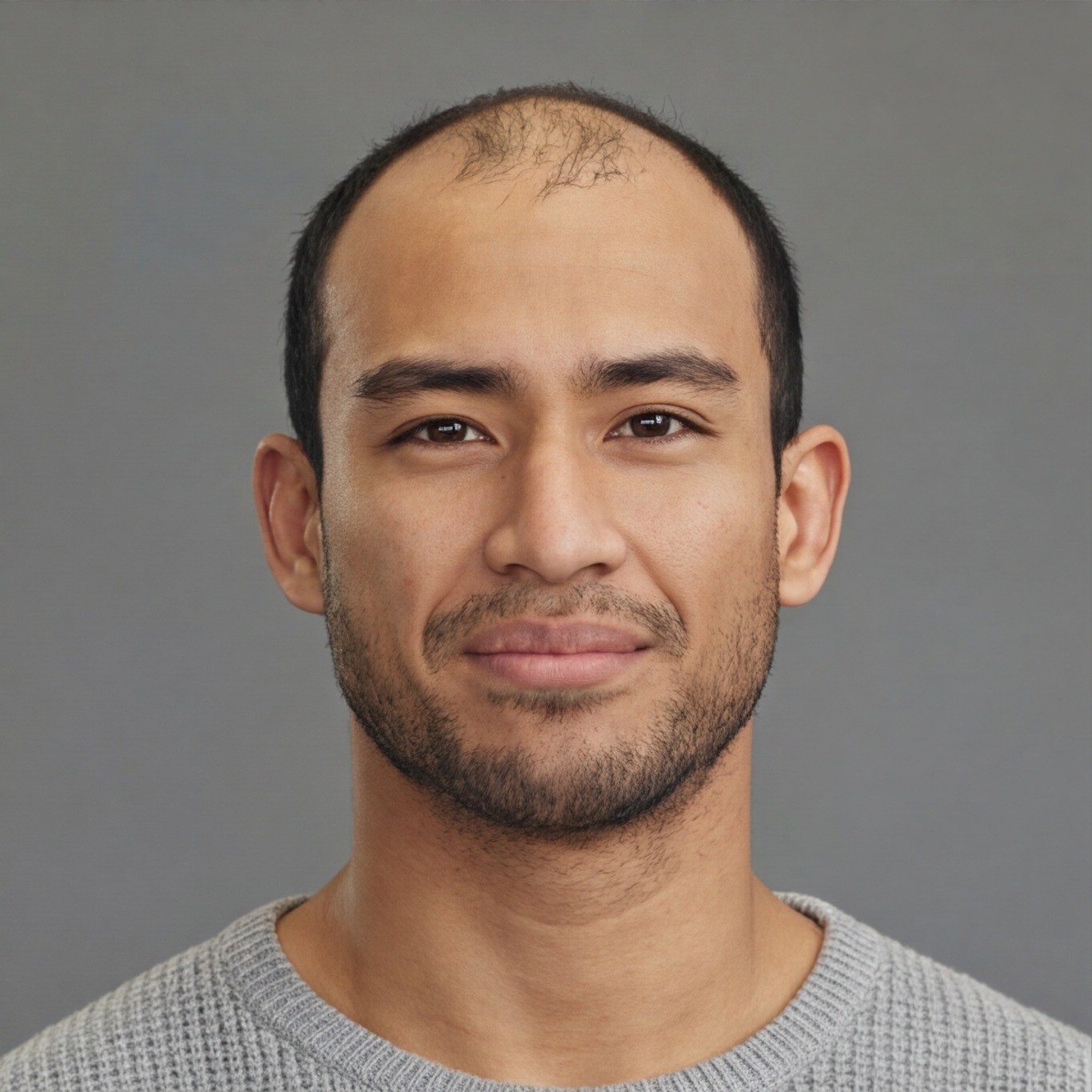 Hair loss simulation