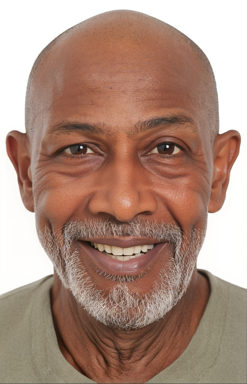 Sample 3 (just the forehead was provided as input) v1