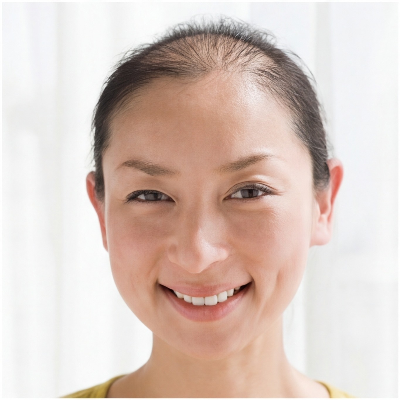 Hair loss simulation